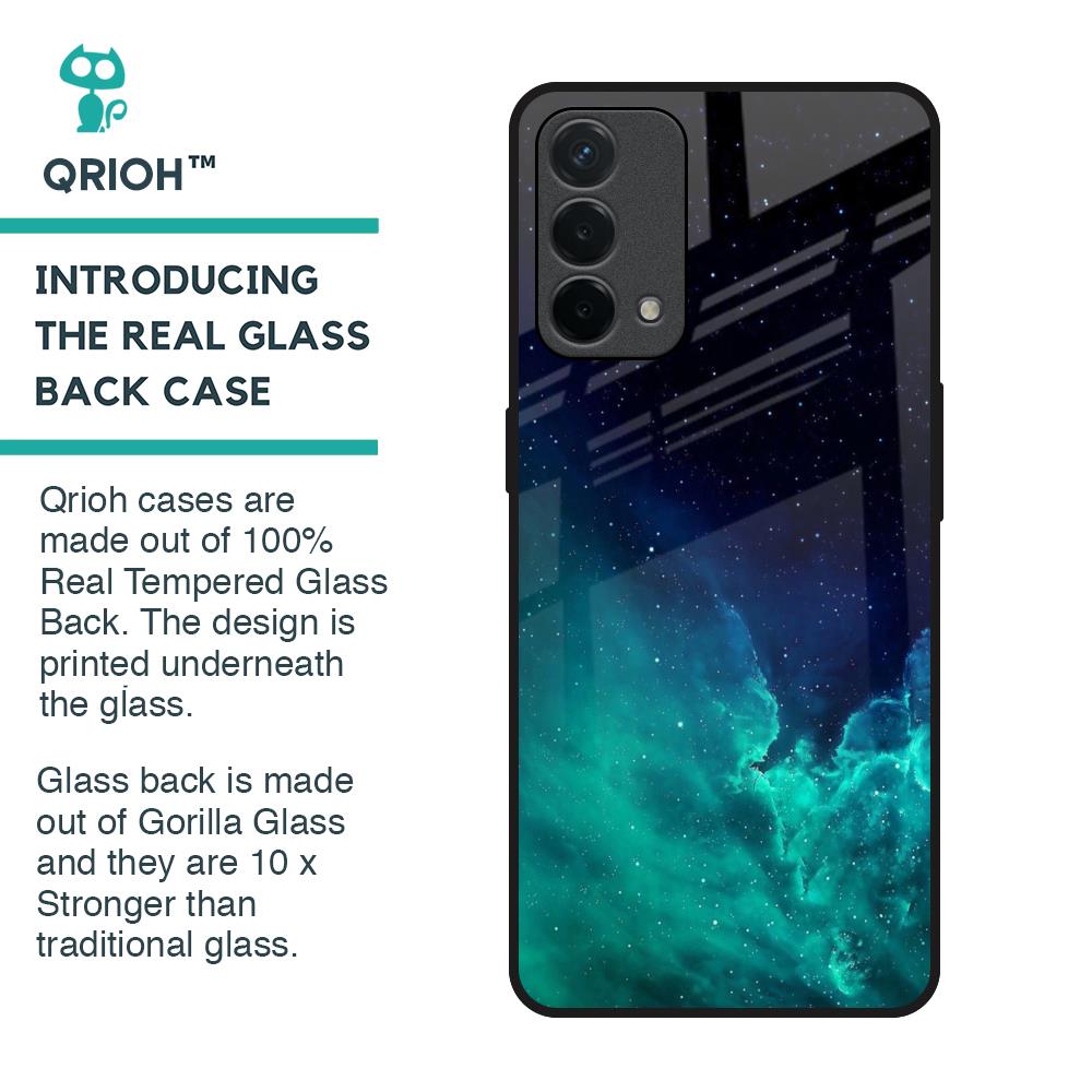 Winter Sky Zone Glass Case For Oppo F19