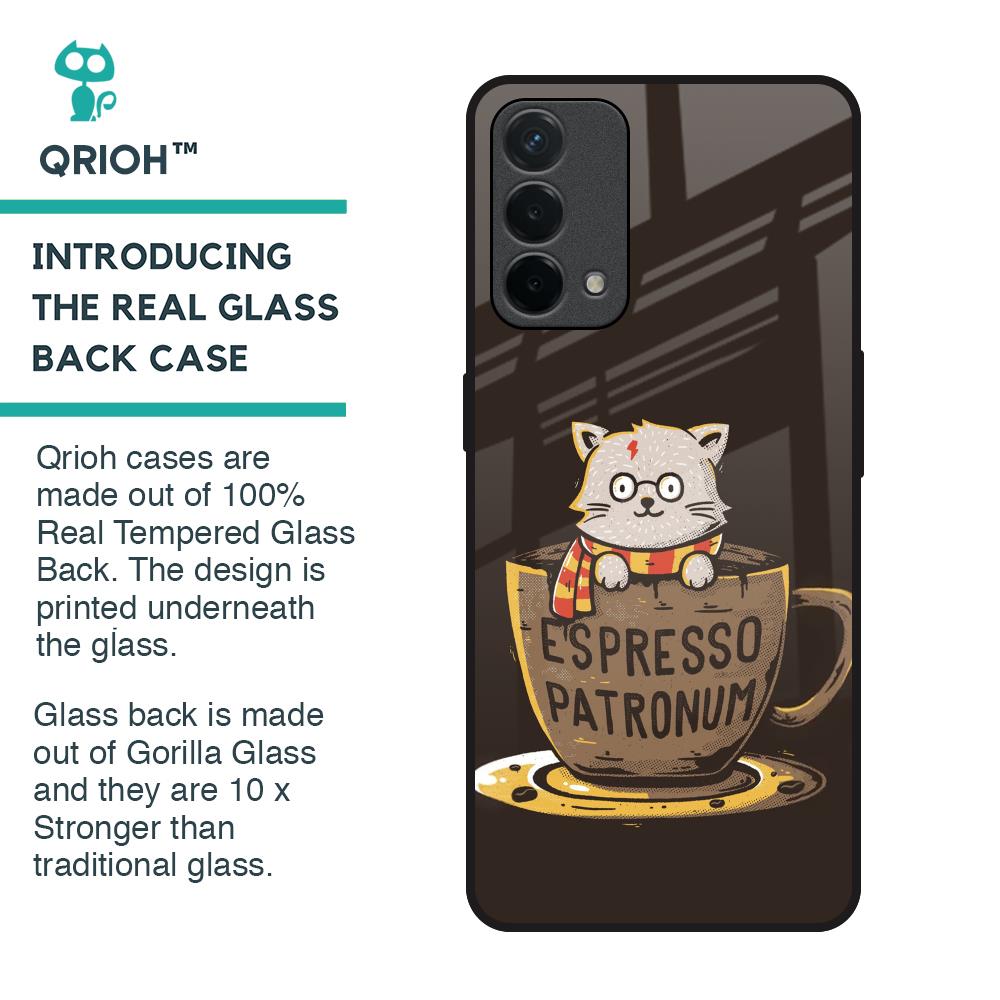 Tea With Kitty Glass Case For Oppo F19