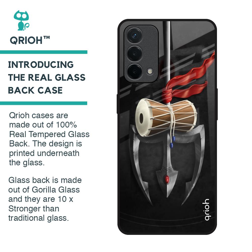 Power Of Lord Glass Case For Oppo F19