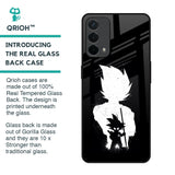 Monochrome Goku Glass Case for Oppo F19