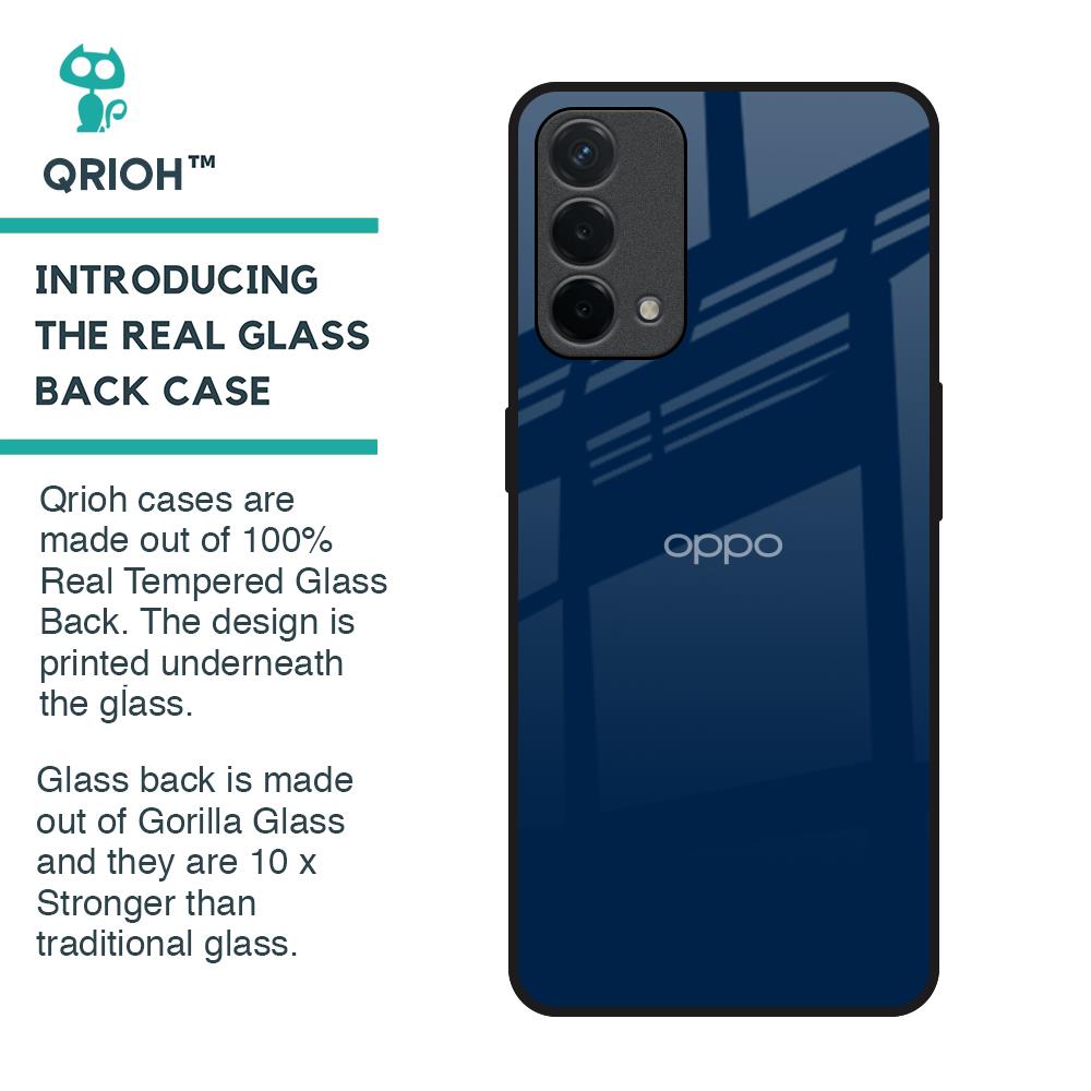 Royal Navy Glass Case for Oppo F19