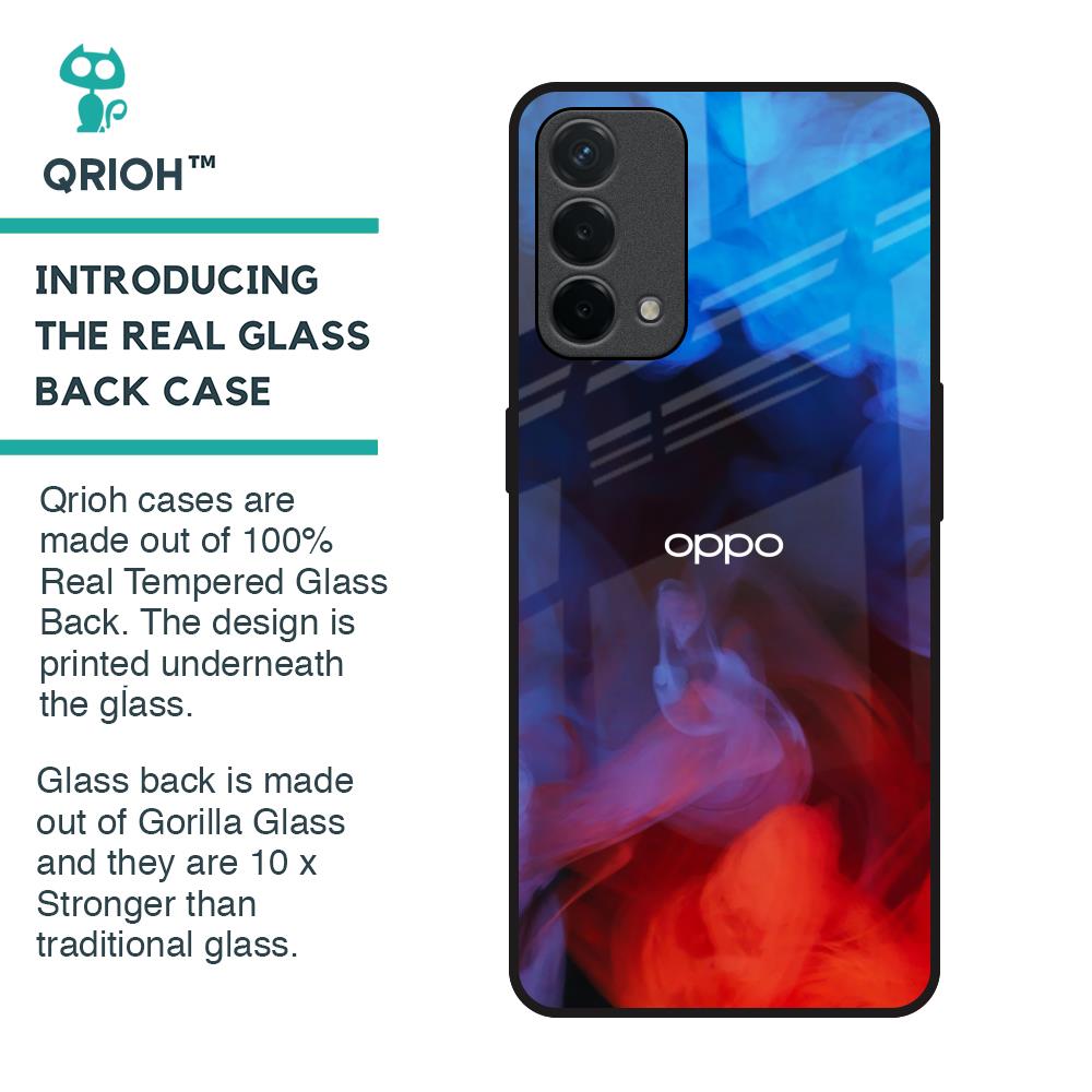Dim Smoke Glass Case for Oppo F19
