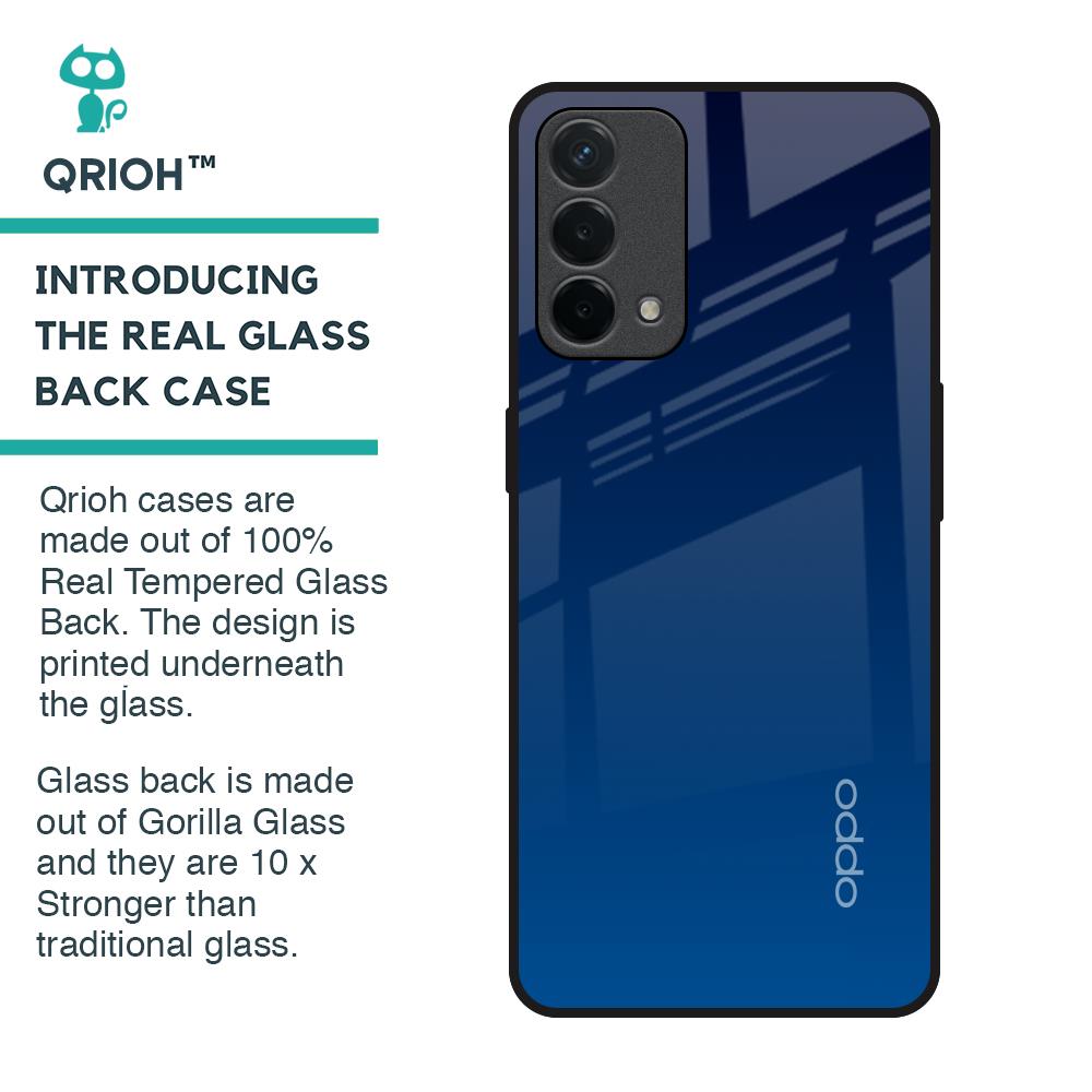 Very Blue Glass Case for Oppo F19