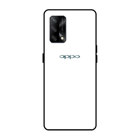 Arctic White Oppo F19 Glass Cases & Covers Online