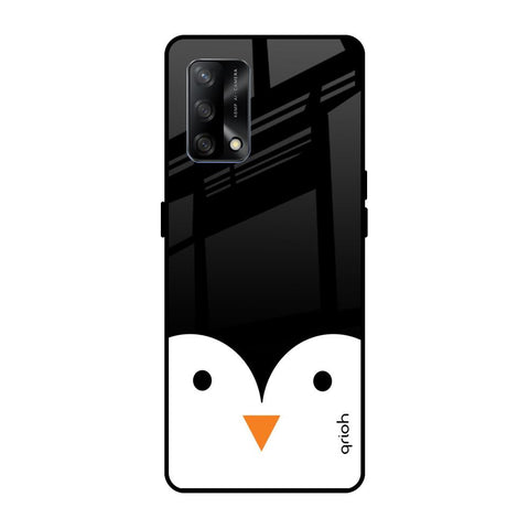 Cute Penguin Oppo F19 Glass Cases & Covers Online