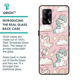 Balloon Unicorn Glass case for Oppo F19