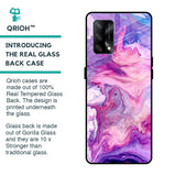 Cosmic Galaxy Glass Case for Oppo F19