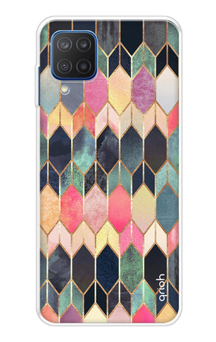 Shimmery Pattern Samsung Galaxy F12 Back Cover