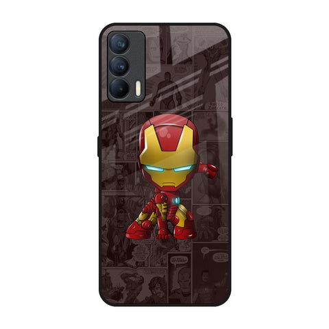 Angry Baby Super Hero Realme X7 Glass Back Cover Online