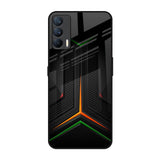 Modern Ultra Chevron Realme X7 Glass Back Cover Online