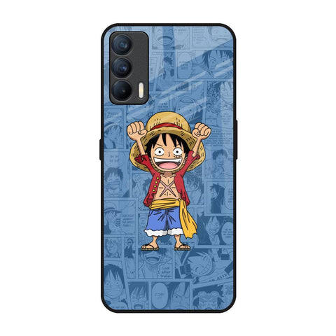 Chubby Anime Realme X7 Glass Back Cover Online