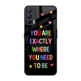 Magical Words Realme X7 Glass Back Cover Online