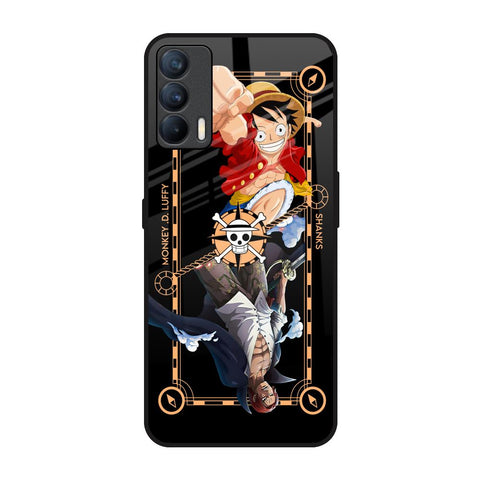 Shanks & Luffy Realme X7 Glass Back Cover Online