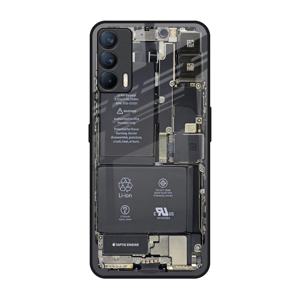 Skeleton Inside Realme X7 Glass Back Cover Online