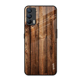 Timber Printed Realme X7 Glass Back Cover Online