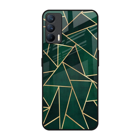 Abstract Green Realme X7 Glass Back Cover Online