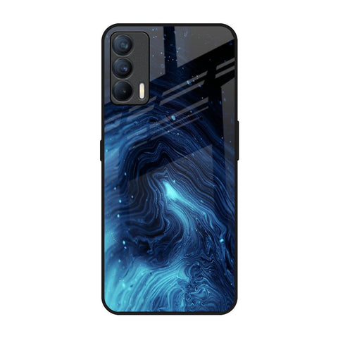 Dazzling Ocean Gradient Realme X7 Glass Back Cover Online