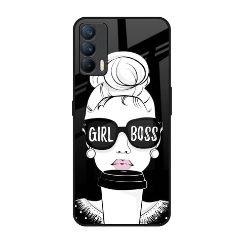 Girl Boss Realme X7 Glass Back Cover Online