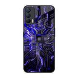 Techno Color Pattern Realme X7 Glass Back Cover Online