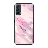 Diamond Pink Gradient Realme X7 Glass Back Cover Online