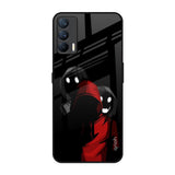 Shadow Character Realme X7 Glass Back Cover Online