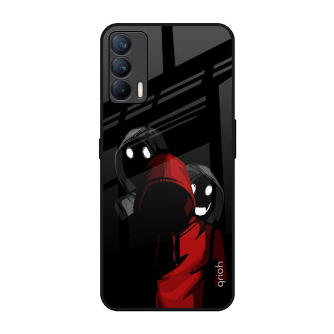 Shadow Character Realme X7 Glass Back Cover Online