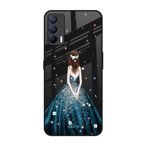 Queen Of Fashion Realme X7 Glass Back Cover Online