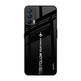 Follow Your Dreams Realme X7 Glass Back Cover Online