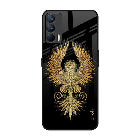 Mythical Phoenix Art Realme X7 Glass Back Cover Online