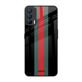 Vertical Stripes Realme X7 Glass Back Cover Online