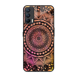 Floral Mandala Realme X7 Glass Back Cover Online