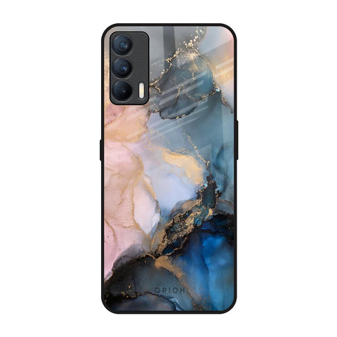 Marble Ink Abstract Realme X7 Glass Back Cover Online