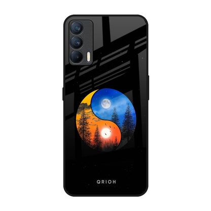 Yin Yang Balance Realme X7 Glass Back Cover Online