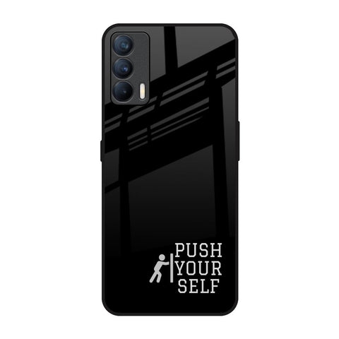 Push Your Self Realme X7 Glass Back Cover Online