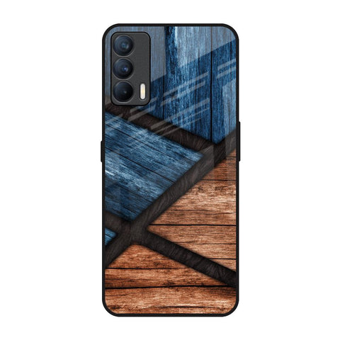 Wooden Tiles Realme X7 Glass Back Cover Online