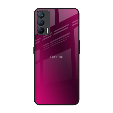 Pink Burst Realme X7 Glass Back Cover Online