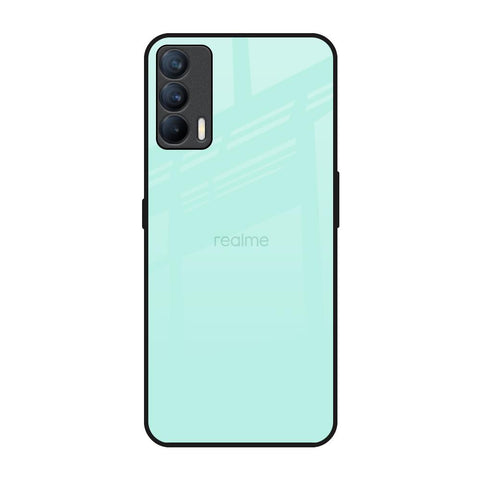 Teal Realme X7 Glass Back Cover Online