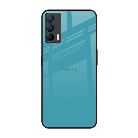 Oceanic Turquiose Realme X7 Glass Back Cover Online