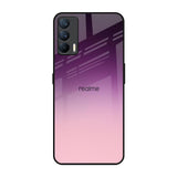 Purple Gradient Realme X7 Glass Back Cover Online