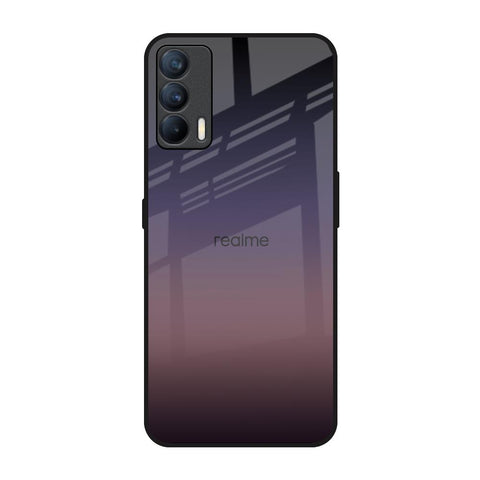 Grey Ombre Realme X7 Glass Back Cover Online
