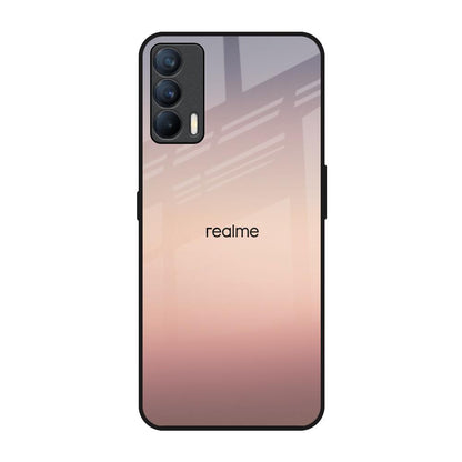 Golden Mauve Realme X7 Glass Back Cover Online
