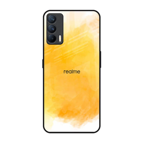 Rustic Orange Realme X7 Glass Back Cover Online