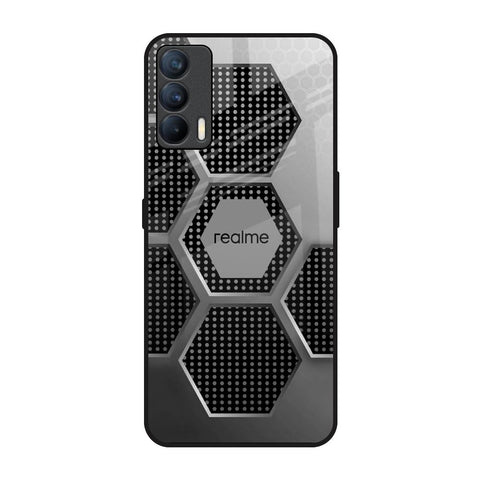 Hexagon Style Realme X7 Glass Back Cover Online