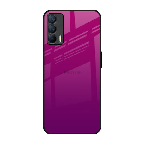 Magenta Gradient Realme X7 Glass Back Cover Online