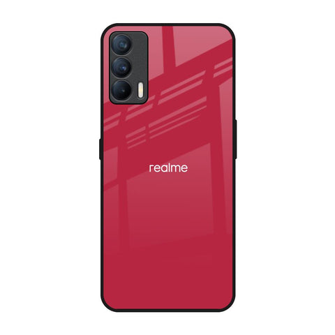 Solo Maroon Realme X7 Glass Back Cover Online