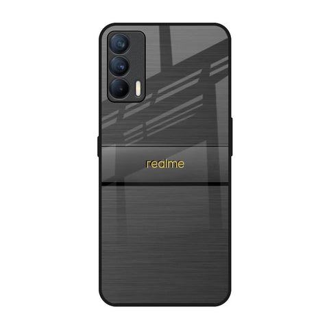 Grey Metallic Glass Realme X7 Glass Back Cover Online