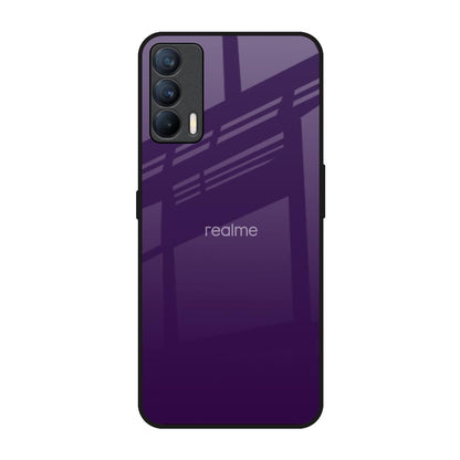 Dark Purple Realme X7 Glass Back Cover Online