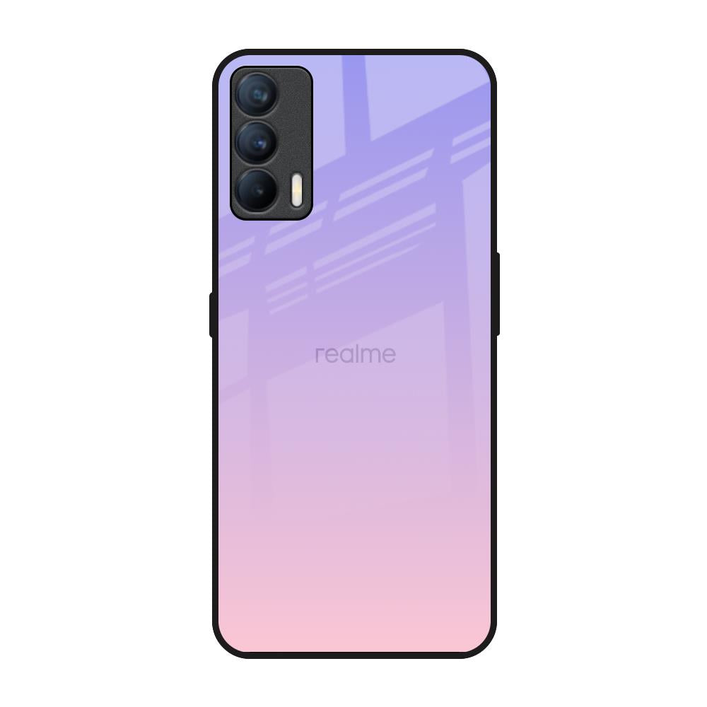 Lavender Gradient Realme X7 Glass Back Cover Online