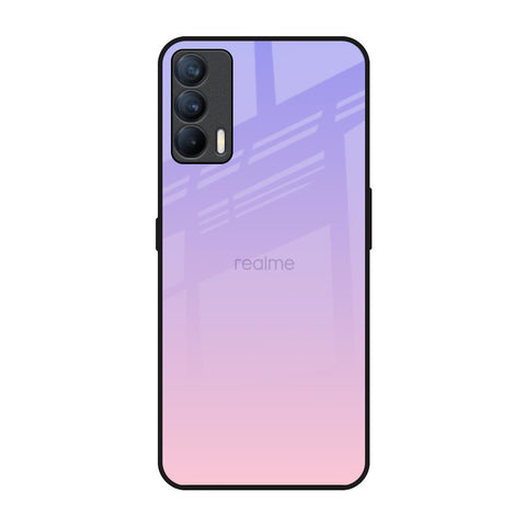 Lavender Gradient Realme X7 Glass Back Cover Online