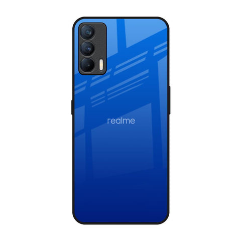 Egyptian Blue Realme X7 Glass Back Cover Online